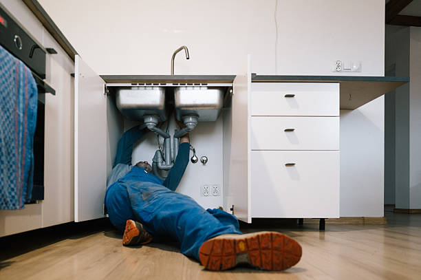 Professional Drain Cleaning technician working in Lilburn, GA